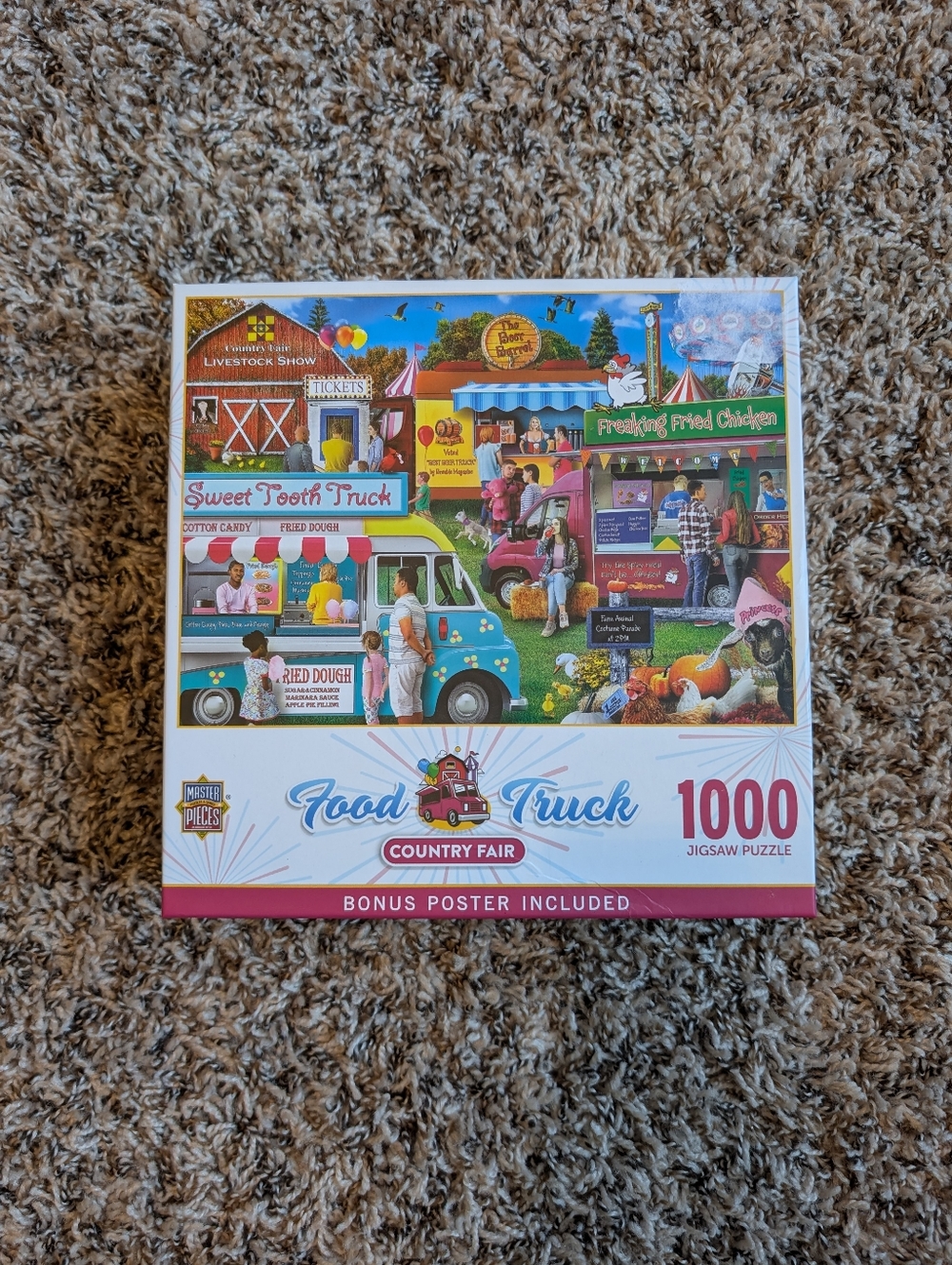 New MasterPieces Food Truck Country Fair Puzzle